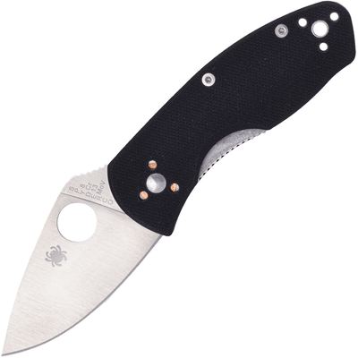 Spyderco C148GP Ambitious najmenší vreckový nôž 5,7 cm, čierna, G10