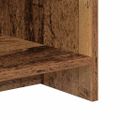 vidaXL TV stolík 102 x 35 x 45 cm Staré drevo Kompozitné drevo