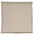 vidaXL Záhradné podsedáky 4 ks sivohnedé 45x45x2 cm štvorcové