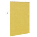 vidaXL Roleta Žltá 120 x 160 cm Bambus