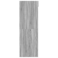 vidaXL Kabinet na práčku s úložiskom Sivý Sonoma 67,5 x 68 x 200 cm