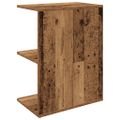 vidaXL Nočné stolíky 2 ks staré drevo 46,5x29x61 cm kompozitné drevo