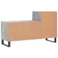 vidaXL Botník betónovo sivý 102x36x60 cm spracované drevo