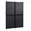 vidaXL Skladacia solárna nabíjačka 100 W 12 V