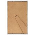 vidaXL Fotorámiky na stôl, koláž 10 ks,strieborné 10x15 cm, MDF