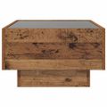 vidaXL Konferenčný stolík Staré drevo 50 x 50 x 30 cm