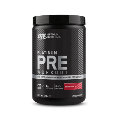 PLATINUM Pre Workout - Optimum Nutrition, ovocný punč