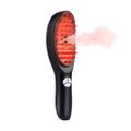 Marielle head massage brush with steam and light function MSMPS black