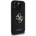 Puzdro Guess Hardcase PU Grained Big 4G a Classic Logo pre iPhone 16 Pro Max 6,9" Čierna