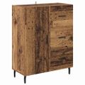 vidaXL Highboard 2 ks Staré drevo 69,5 x 34 x 180 cm Kompozitné drevo