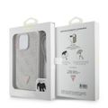 Púzdro Guess pre iPhone 16 Pro Max 6,9" GUHCP16XP4TDSCPP Koža Kov Logo Strass Crossbody ružová