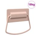 vidaXL Rukoväte na kuchyňu Ružová 85 x 45 mm Kov
