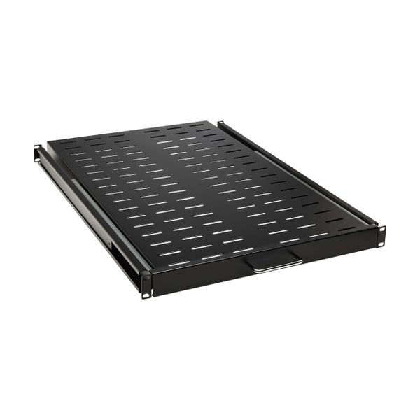 Polica posuvná SmartRack 1U, nosnosť 22.7kg, hĺbka 719mm, odvetrávaná
