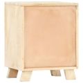 vidaXL Nočný stolík 40x30x50 cm masívne mangové drevo
