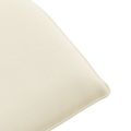 vidaXL Skladacie ležadlo krémové 175x54x8,5 cm oxfordská látka