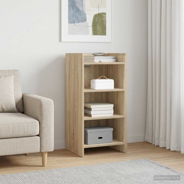 vidaXL Servírovacia skriňa Dub sonoma 40 x 36 x 80 cm Kompozitné drevo