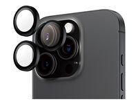PanzerGlass ochranné krúžky fotoaparátu Apple iPhone 16 Pro/15 Pro/16 Pro Max/15 Pro Max čierny hliník