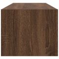 vidaXL TV skrinky 2 ks Hnedý dub 100x31x25,5 cm Konštrukčné drevo