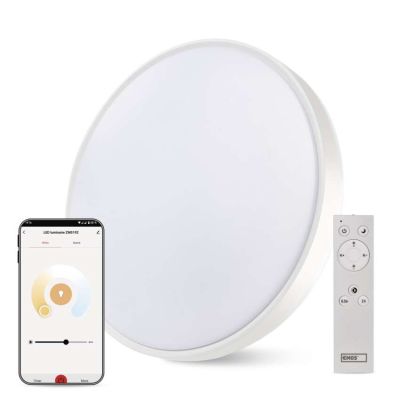 Inteligentné LED svietidlo GoSmart, prisadené, kruhové, 45W, CCT, stmievateľné, WiFi