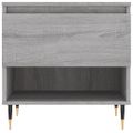 vidaXL Konferenčné stolíky 2 ks sivé sonoma 50x46x50 cm kompoz. drevo