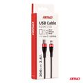 Kabel USB-C+Lightning 200cm FullLINK UC-19 AMiO-02931