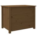 vidaXL Konferenčný stolík medovo-hnedý 71x49x55 cm borovicový masív
