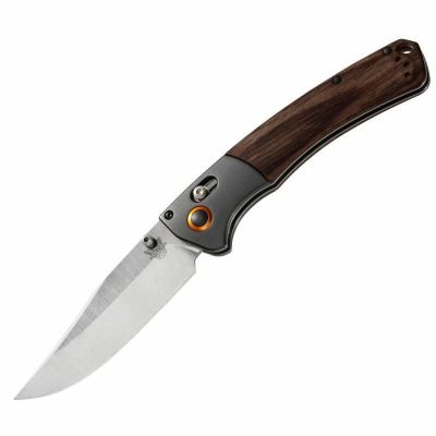 Benchmade 15080-2 CROOKED RIVER lovecký nôž 10,2 cm, drevo