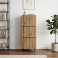 vidaXL Zásuvkový kabinet 33 x 34,5 x 92 cm Kompozitné drevo