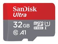 Paměťová karta flash (adaptér microSDHC - SD zahrnuto) - 32 GB - A1 / UHS-I U1 / Class10 - microSDHC UHS-I
