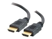 High Speed HDMI Cable - M/M - Kábel HDMI s ethernetom - HDMI s kolíkmi (samec) do HDMI s kolíkmi (samec) - 3.66 m - tienený - čierna