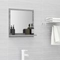 vidaXL Kúpeľňové zrkadlo sivý dub sonoma 40x10,5x37cm spracované drevo