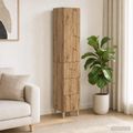 vidaXL Sada skríň 2 ks 33 x 34,5 x 90 cm Kompozitné drevo Dub artisan