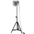 vidaXL Podlahová lampa 25 W starožitná strieborná 35x35x65/95 cm E27