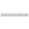 vidaXL TV skrinky s LED svetlami 2 ks biele 100x30x30 cm
