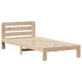 vidaXL Posteľ bez matraca 90x200 cm masívna borovica