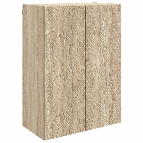 vidaXL Nástenná skrinka Dub sonoma 66 x 34,5 x 90 cm Kompozitné drevo