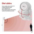 Alarm GoSmart EMOS IP-1256L GUARDIAN s pohybovým čidlom, 6× dverový/okenný senzor, WiFi