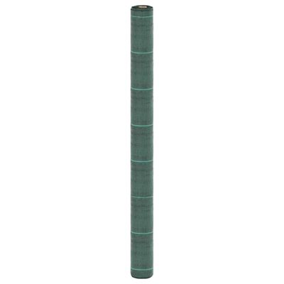 vidaXL Membrána proti burine zelená 1,5x10 m PP