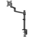 Neomounts DS60-425BL1 /Držák displeje/na stůl/17-27"/svorka+průchodka/3čepy/VESA 100X100/nosn.8kg/1 displej/černý Držák, VESA, stolní, pro plochý monitor, úhloprícka 17"-27", náklon 120°, otácení 180°, rotace 360°, nosnost 8kg, cerný