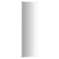 vidaXL Zrkadlo biele 150x50 cm