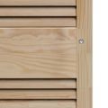 vidaXL Skříňové dvere Prírodná 140,5 x 2,1 x 39,5 cm Borovicový masív