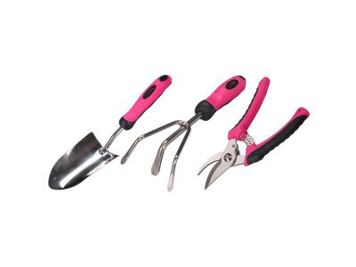 Súprava záhradného náradia SIXTOL GARDEN PINK 3 3ks