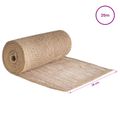 vidaXL Jutový rol Prírodná 25 x 2500 cm