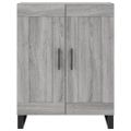 vidaXL Vysoká skrinka sivý dub sonoma 69,5x34x180 cm spracované drevo