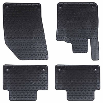 vidaXL Autokoberec 4 pcs Čierna vhodné pre Volvo S60 / V60 2019- 4D Aft