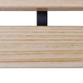 vidaXL Detská záhradná lavička 84 cm, drevo
