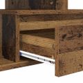 vidaXL Konferenčný stolík Staré drevo 90 x 49 x 45 cm Kompozitné drevo