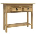vidaXL Konzolový stolík Mexická borovica Corona Range 93x34,5x73 cm