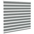 vidaXL Zebra roleta tmavošedá 165x100 cm šírka látky 160,9cm polyester