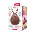 Forever Bluetooth reproduktor Sweet Animal Deer Frosty hnedá ABS-100